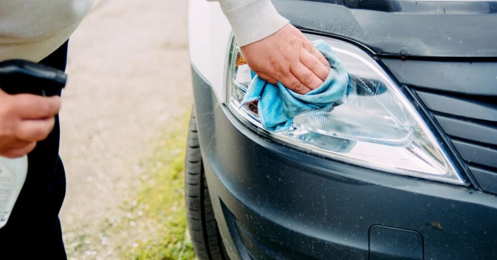 Comment nettoyer ses Phares avec du WD40